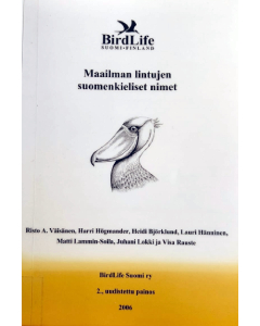 Maailman lintujen suomenkieliset nimet